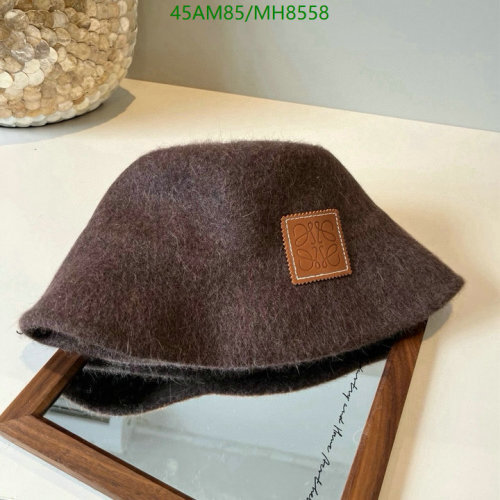 Loewe Brown Wool Bucket Hat | Stylish and Comfortable Headwear for Women