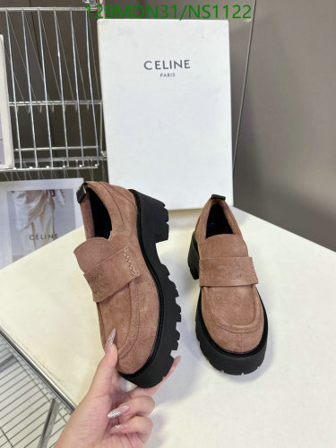 Celine Women's Cowhide Loafers - Stylish and Comfortable, EU Size 35-40