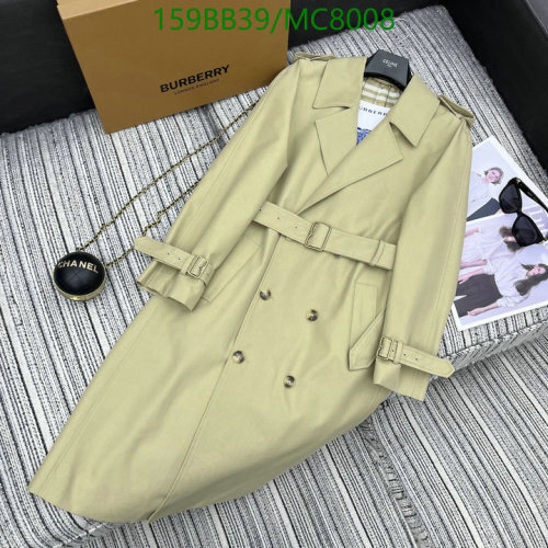 Burberry Women's Double-Breasted Trench Coat Cotton Beige, Sizes S-M-L