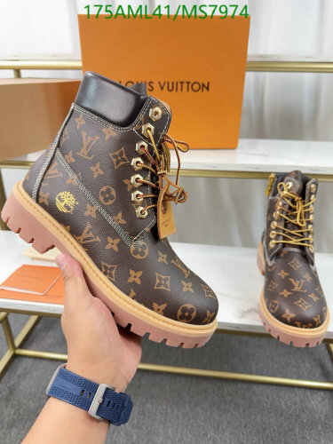 Louis Vuitton x Timberland Unisex Ankle Boots - Brown Monogram, EU35-46 6 Louis Vuitton x Timberland Unisex Ankle Boots - Brown Monogram, EU35-46