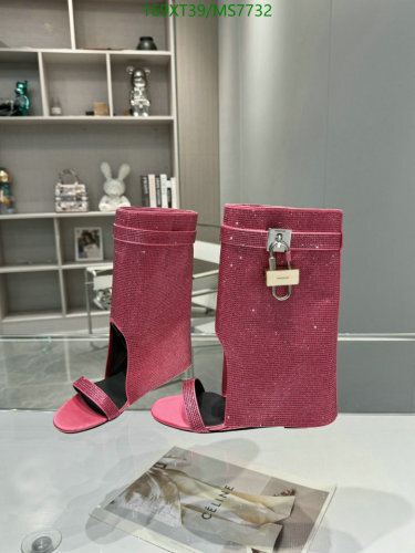 Celine Women's MS7732 Cowhide Heeled Boots - EU35-42