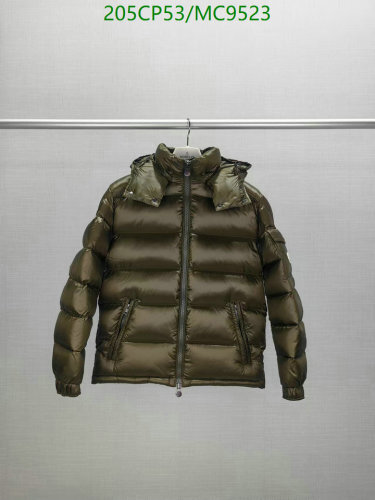 Moncler Men's Down Jacket | Warm and Stylish Winter Coat, Olive Green