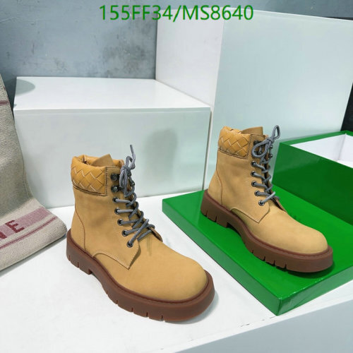 Women's Ankle Boots Sheepskin and Cowhide Lace-Up Round Toe Platform Boots