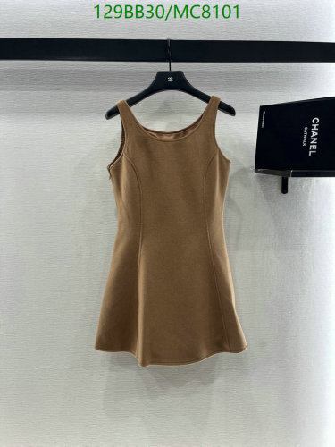 Elegant Chanel Wool Blend Sleeveless Mini Dress - Timeless Style