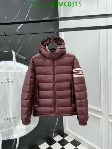 Moncler Down Jacket for Men - MC8315 - Warm, Stylish, and Comfortable