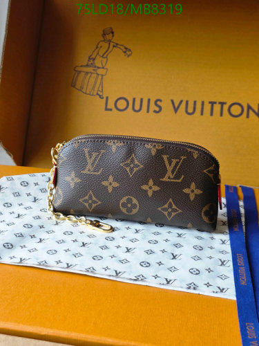 Louis Vuitton Monogram Canvas Mini Pochette Accessories - 6 x 3.3 x 11 cm