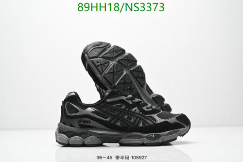 Asics Women's Running Shoes Breathable Mesh Genuine Leather - Style NS3373