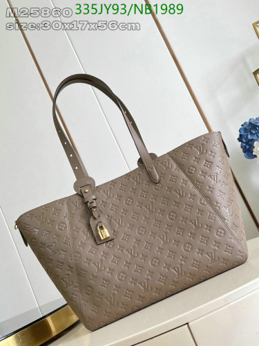Louis Vuitton M25860 Empreinte Leather On The Go GM Tote Bag - Taupe