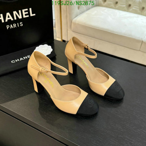 Chanel Women's Leather Mary Jane Heel, Timeless Design, EU35-41, 8cm Heel Height