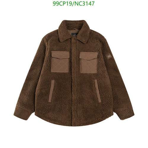 Unisex Alo Yoga Lambswool Brown Teddy Jacket, Code NC3147, Sizes S-XL, $99