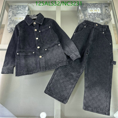 Gucci Kids' Denim Jacket and Jeans Set - Stylish Outfit for Boys and Girls