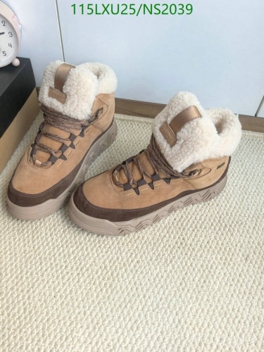 Wool Blend Lace-Up Ankle Boots, Unisex Design, EU35-45, Style NS2039