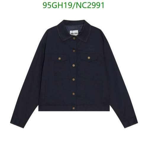 Miu Miu Cotton Jacket - Classic Style, Comfortable Fit, Available in XS-L