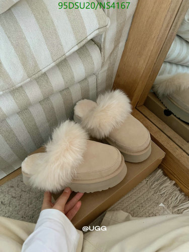 UGG Women's Fluff Yeah Slide Sandal - Cozy Wool Slippers for Indoor & Outdoor