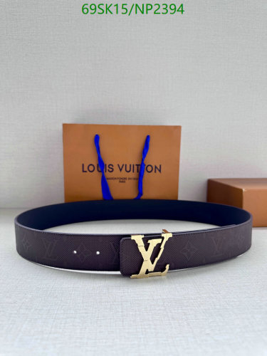 Louis Vuitton LV Initiales 40MM Reversible Belt Monogram Cowhide Leather