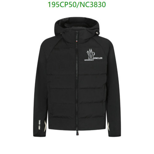 Moncler Grenoble Down Jacket | Unisex Style | Sizes S-XL | Black