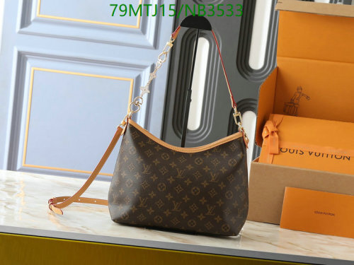 Louis Vuitton Monogram Coated Canvas Handbag, 29 x 24 x 12 cm