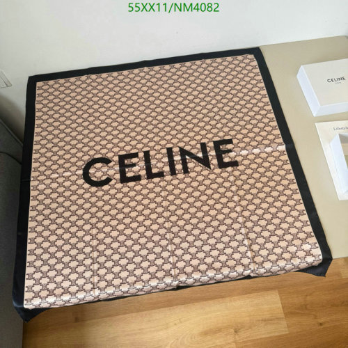 Celine Silk Scarf, 90x90cm - Elegant Designer Neck Scarf for Women, Luxury Fashion