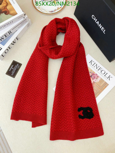Elegant Chanel Cashmere Scarf - 32-180cm, NM2134, Luxurious Warmth & Style