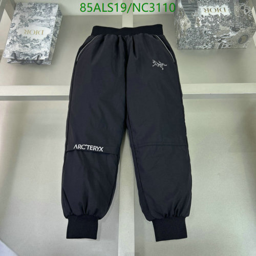 Arc'teryx Kids Black Pants Comfortable and Stylish | Sizes 110-160
