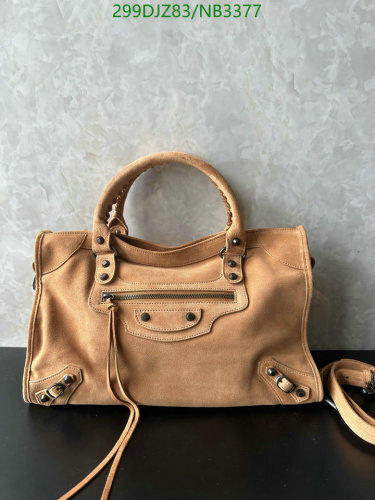 Balenciaga City Classic Medium Suede Bag,38 x 23.4 x 14.9cm, Model: 823058