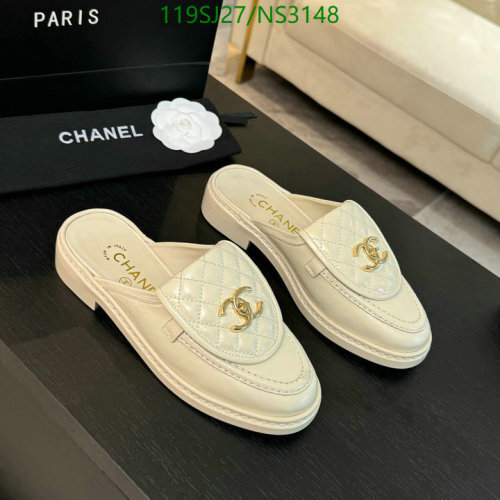 Elegant Chanel Women's Sheepskin Mules Slides - Sizes EU35-42