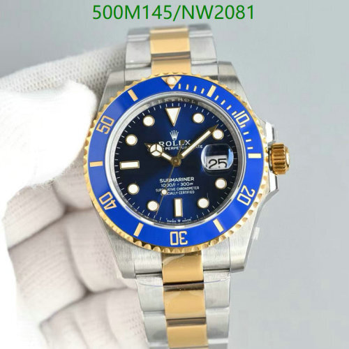 Rolex Submariner Two-Tone Blue Dial 41mm - Mirror Quality Timepiece