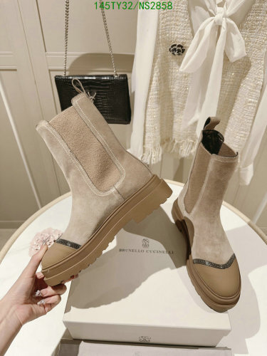 Brunello Cucinelli Suede Ankle Boots for Women | EU35-42