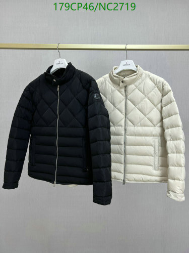 Moncler Men's Diamond Quilted Down Jacket | Lightweight & Warm