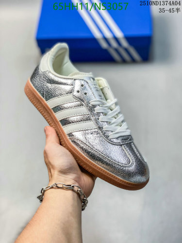 Adidas Women's Samba Silver Sneakers, Retro Style, Comfort Fit, Sizes EU36-45