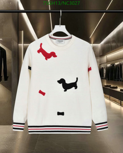 Thom Browne Wool Sweater with Dachshund Appliqué - Stylish and Comfortable