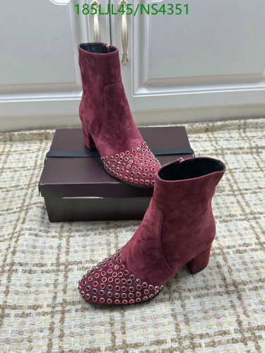 Women's Studded Suede Ankle Boots - Cowhide & Lambskin, EU35-41