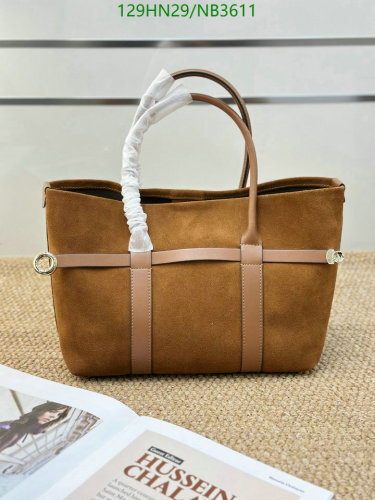 Loro Piana Genuine Leather Brown Tote Bag, 28*19*12cm, Model 9135