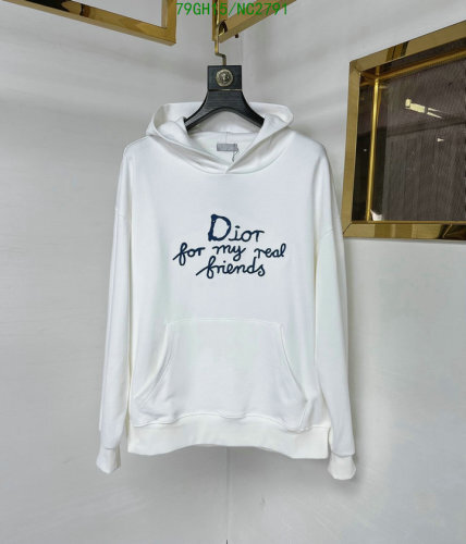 Dior 'For My Real Friends' White Cotton Hoodie - Streetwear Style