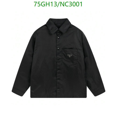 Prada Black Nylon Shirt - Long Sleeve Button-Down, Classic Style