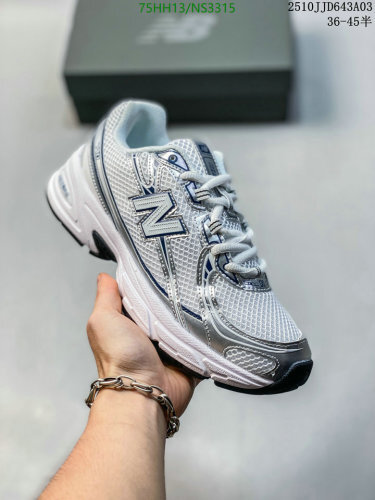 New Balance Women's Running Shoes - Silver/White - Breathable Unisex Design