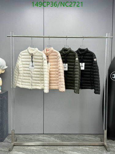Moncler Women's Lightweight Down Jacket - Stylish & Warm, Available in Multiple Colors
