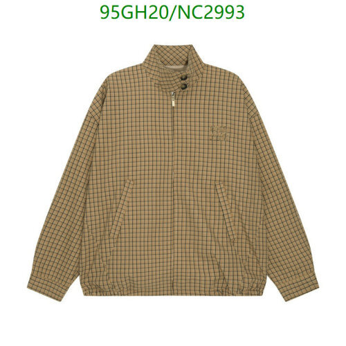 Miu Miu Plaid Cotton Jacket, Lightweight Zip-Up, Sizes XS-L