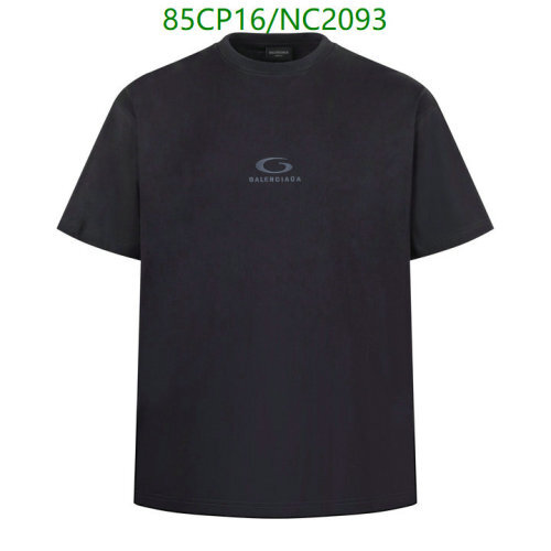 Balenciaga Men's Cotton T-Shirt with Logo - Casual Short Sleeve Tee 4 Balenciaga Men's Cotton T-Shirt with Logo - Casual Short Sleeve Tee