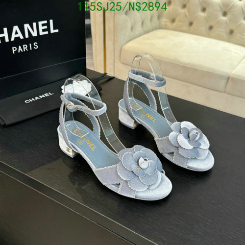 Chanel Women's Gray Sheepskin Sandals with Camellia Flower Detail - Size EU35-41