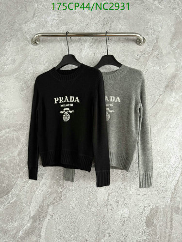 Prada Milano Wool Sweater, Classic Knitwear for Women, Size 36-40