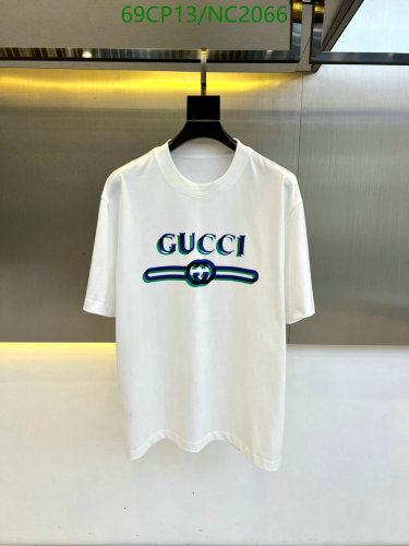 Gucci Logo Print Cotton T-Shirt - Classic Crew Neck, Short Sleeve 6 Gucci Logo Print Cotton T-Shirt - Classic Crew Neck, Short Sleeve