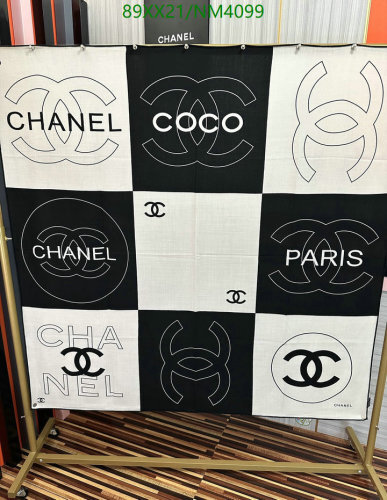 Chanel Silk Cashmere Scarf, 140x140cm - Iconic Design, Luxurious Fabric 6 Chanel Silk Cashmere Scarf, 140x140cm - Iconic Design, Luxurious Fabric