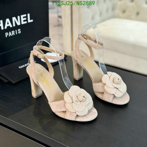 Chanel Women's Beige Sheepskin & Leather Sandals with Camellia Detail - EU 35-41