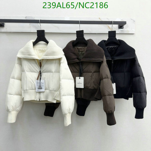 Moncler Women's Down Jacket, NC2186 - White Duck Down, S-L Sizes