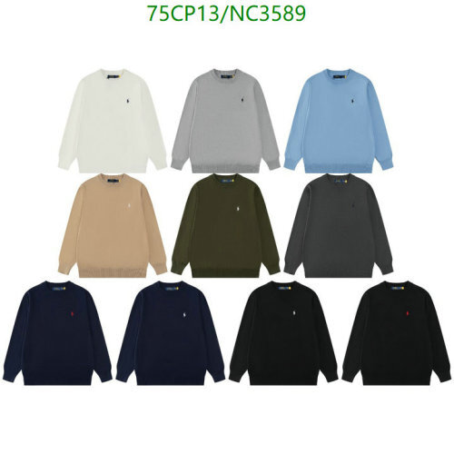 Ralph Lauren Classic Cotton Sweater Unisex Sizes S-XL, Various Colors
