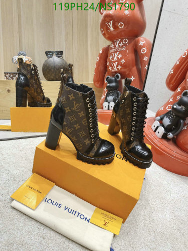 Louis Vuitton Women's Cowhide Ankle Boots - Iconic Style, Comfortable Fit