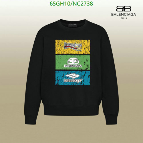 Balenciaga Paris Cotton Sweatshirt, Designer Graphic Print, XS-XL, $65