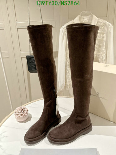 Brunello Cucinelli Suede Over-the-Knee Boots - Luxurious Comfort & Style