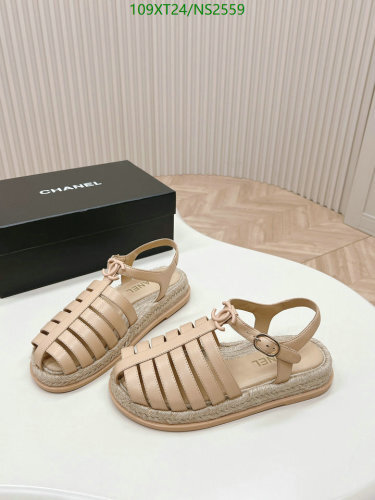 Chanel Women's Espadrille Sandals Sheepskin Leather, Beige, EU Size 35-41 7 Chanel Women's Espadrille Sandals Sheepskin Leather, Beige, EU Size 35-41